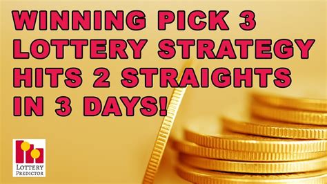 pick 3 strategy|Best Pick.